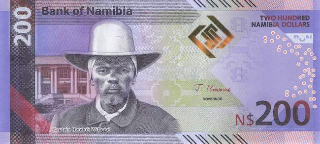 Namibia p24a 200 Dollar 2025